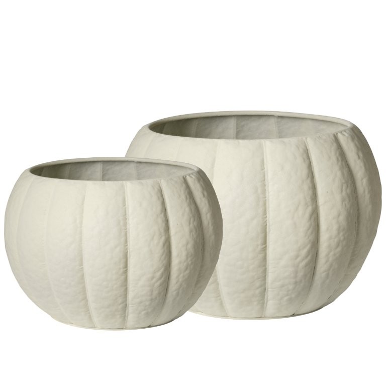 VASO MET.S/2PZ. PICC. D31,5 H24 GR.D42,5 H29CM.