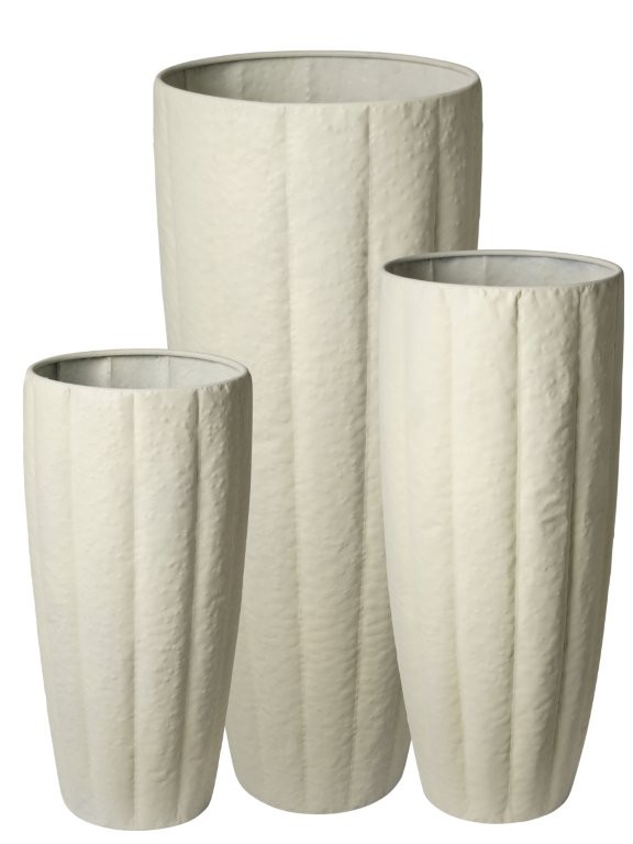 VASO MET.S/3PZ. D28,5-33-39 H28,5-33-39CM.