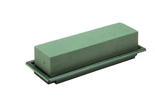 FLOR TABLE LARGE 4PZ. 48X9 H5,5CM. VERDE