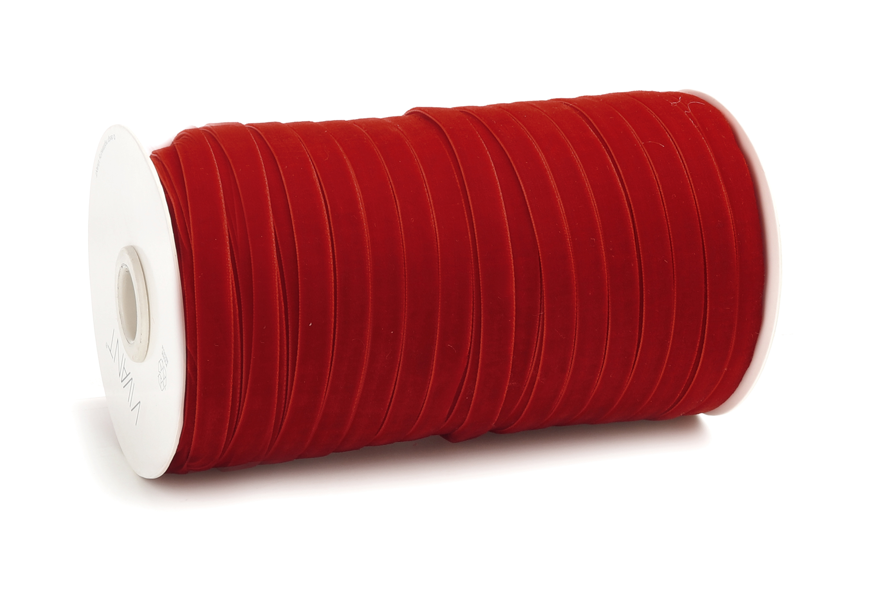 NASTRO VELVET 9MM. 100MT. ROSSO