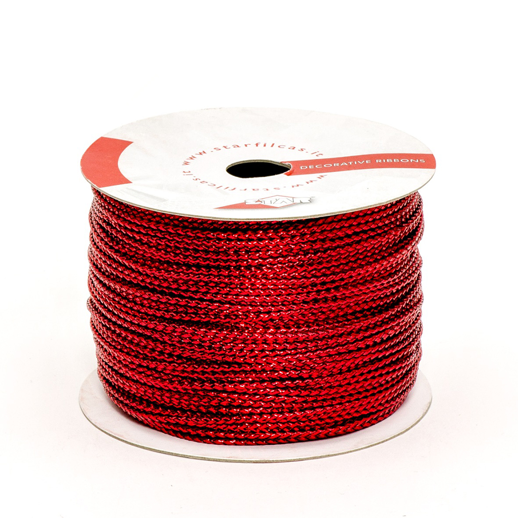 MET.STRING ROCCH. D0,80MM. 100MT. V37 ROSSO Y