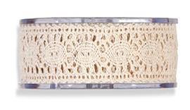 NASTRO MERLETTO 40MM.8MT.CREAM