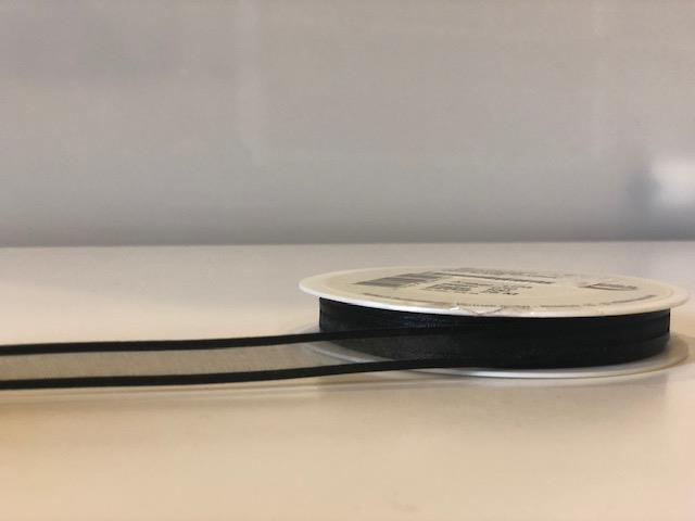 SATIN EDGE SH.10MM. 25MT.BLACK