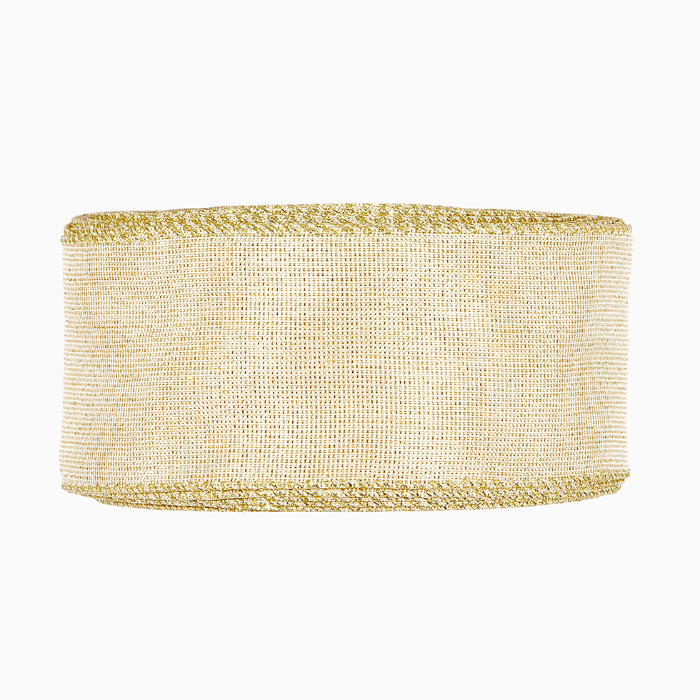 NASTRO DUCHESS 63MM. 50MT. ORO