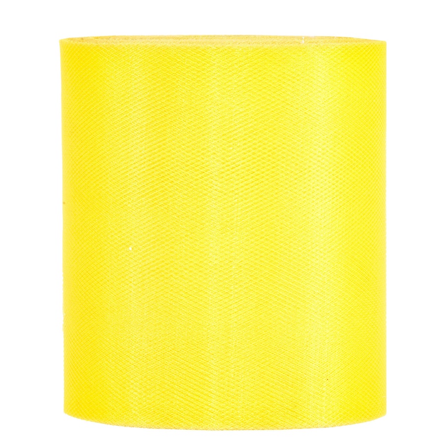 ROTOLO DI TULLE H12,5CM. 100MT. DK YELLOW