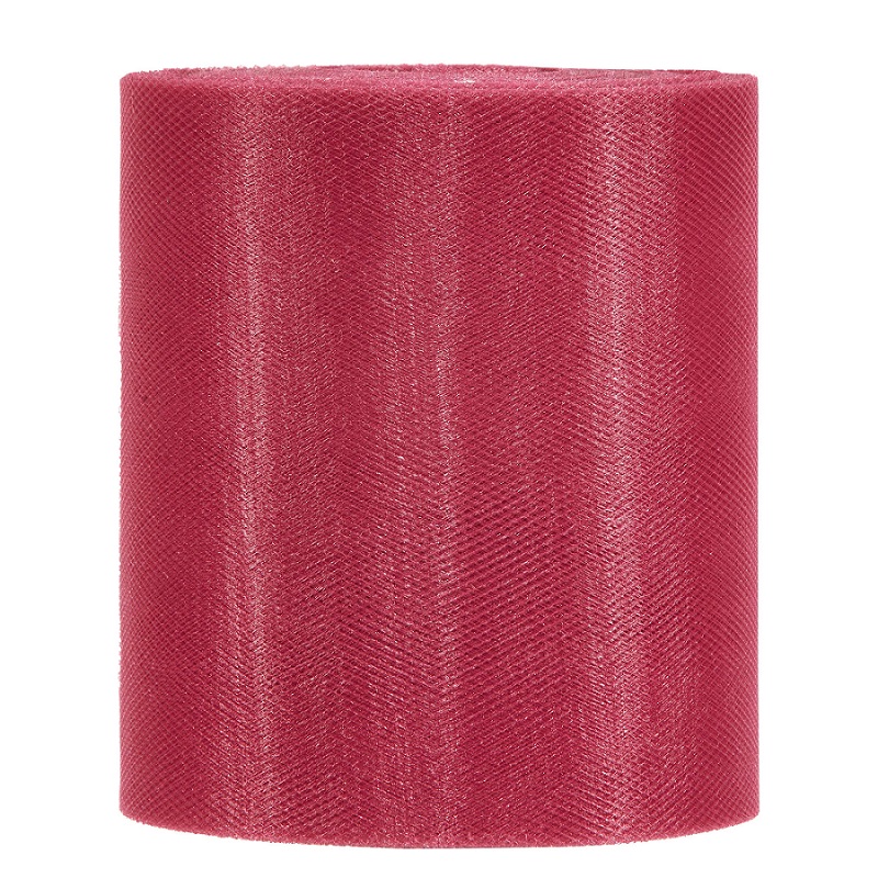ROTOLO DI TULLE H12,5CM. 100MT. BORDEAUX