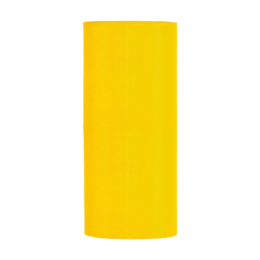 ROTOLO DI TULLE H25CM. 100MT. DK YELLOW