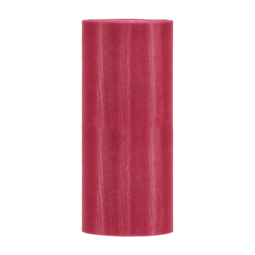 ROTOLO DI TULLE H25CM. 100MT. BORDEAUX