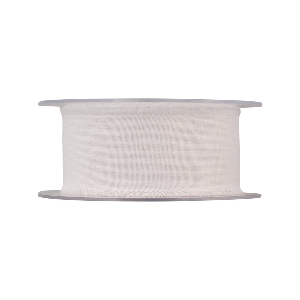NASTRO SFRANGIATO 40MM. X15MT. BIANCO