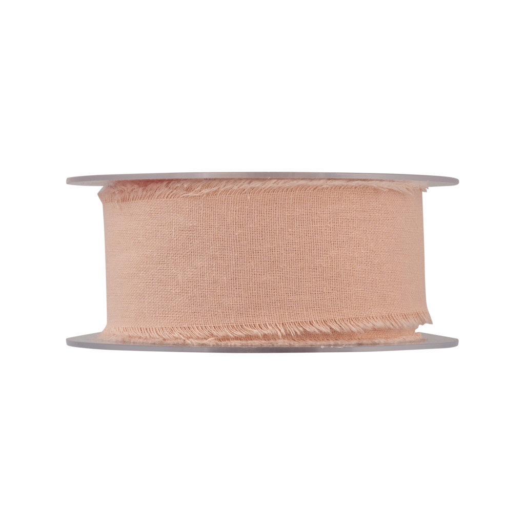 NASTRO SFRANGIATO 40MM. X15MT. ROSA CH.