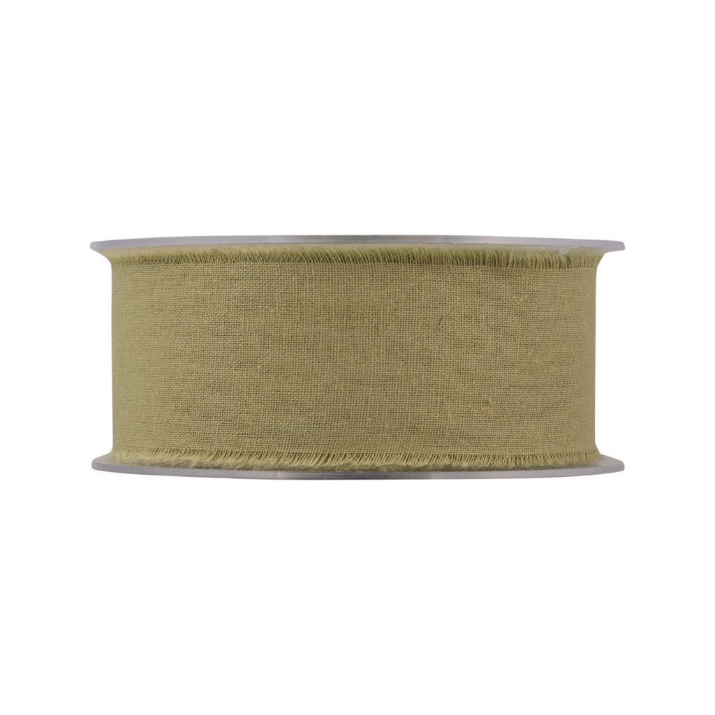 NASTRO SFRANGIATO 40MM. X15MT. SALVIA