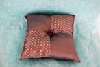 CUSCINO PAILLETTE 40X40CM. SATIN GREY