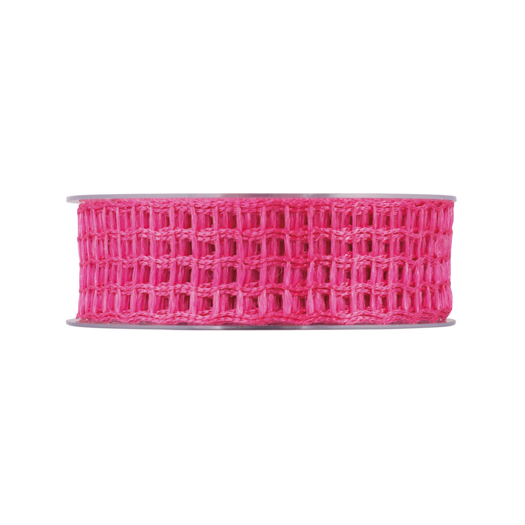 NASTRO RETE LUCE 40MM. X20MT. FUCSIA