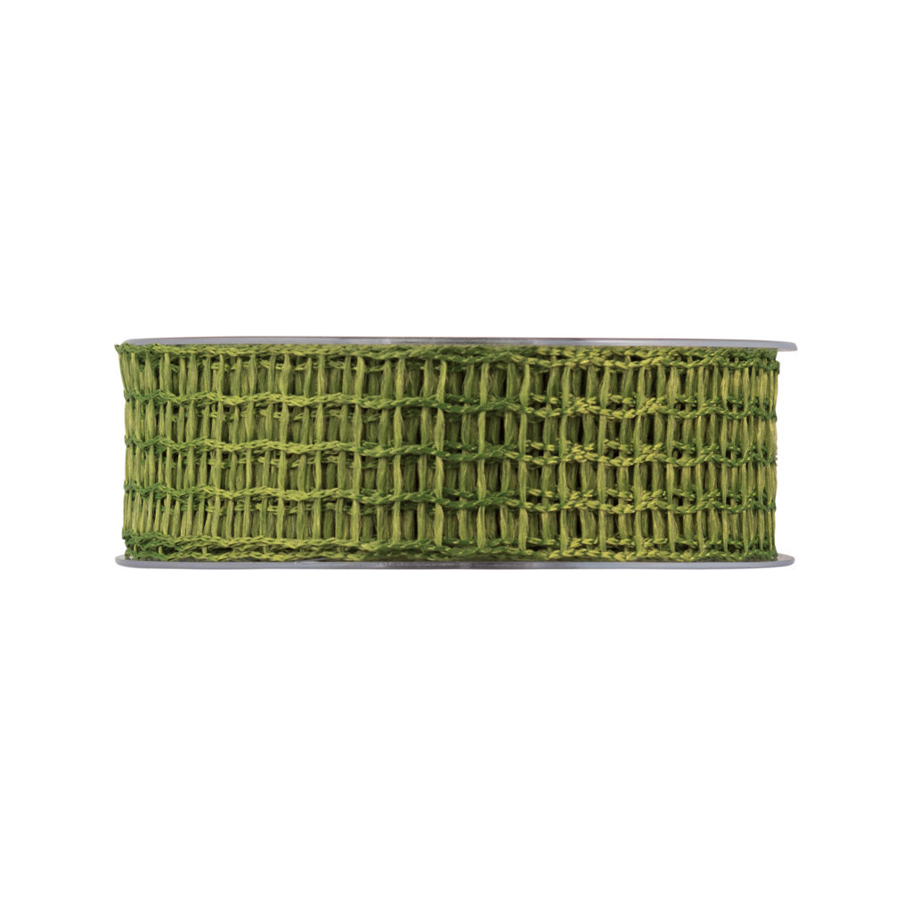 NASTRO RETE LUCE 40MM. X20MT. OLIVA