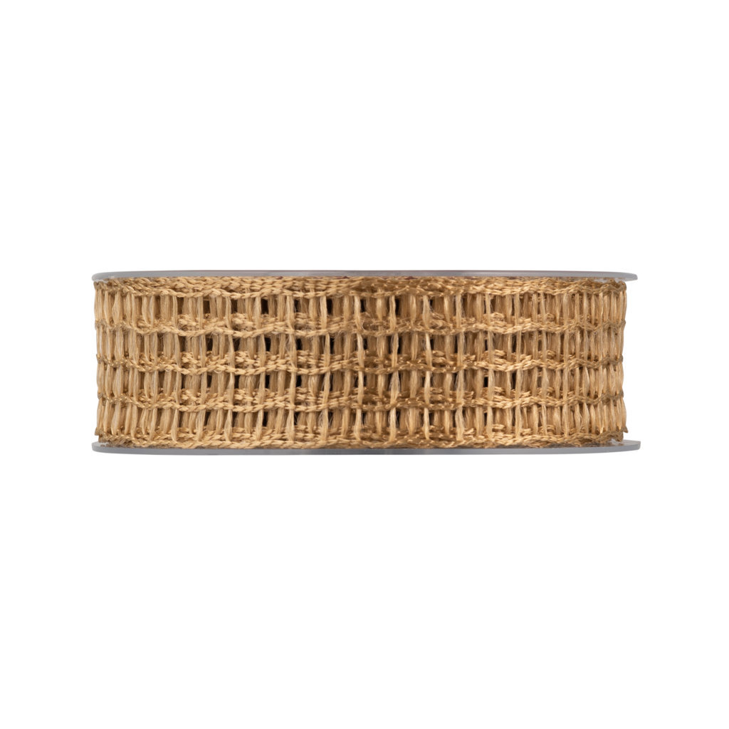 NASTRO RETE LUCE 40MM. X20MT. NATURALE