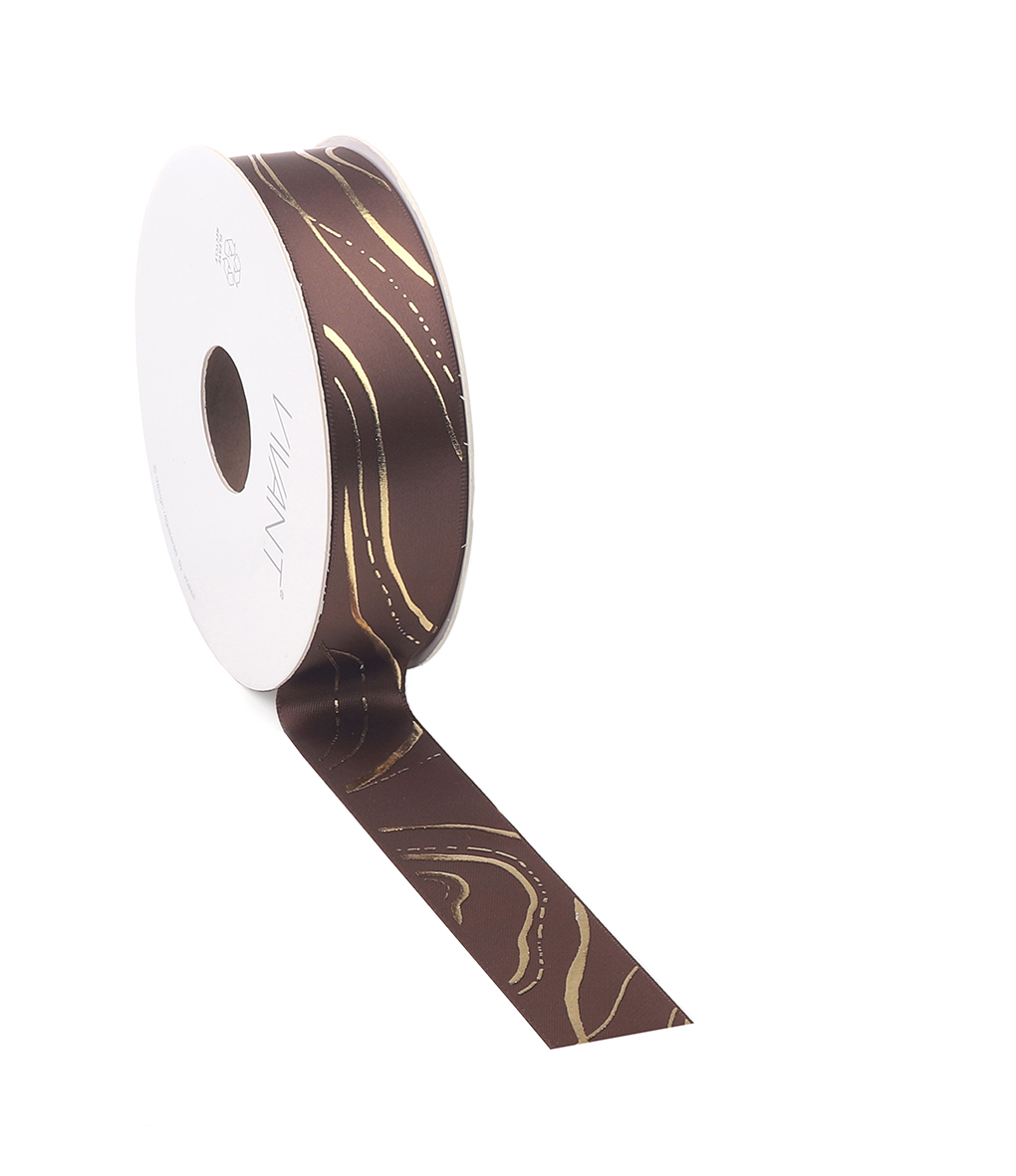 NASTRO MARBLE 25MM. 20MT. BROWN