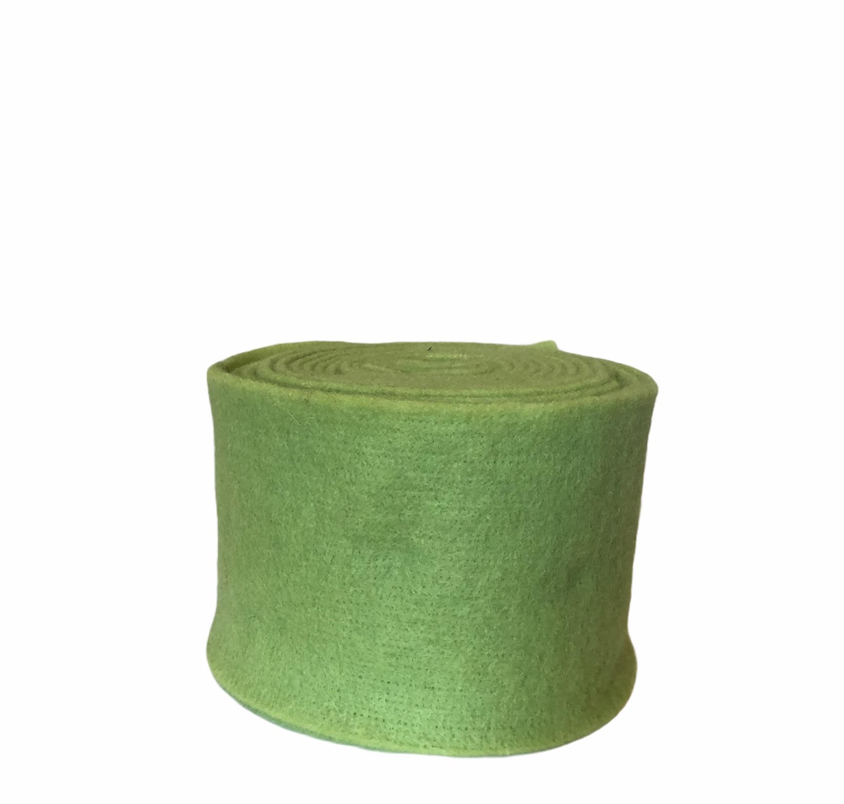 LANA H.15CM.X5MT. VERDE MELA GU02