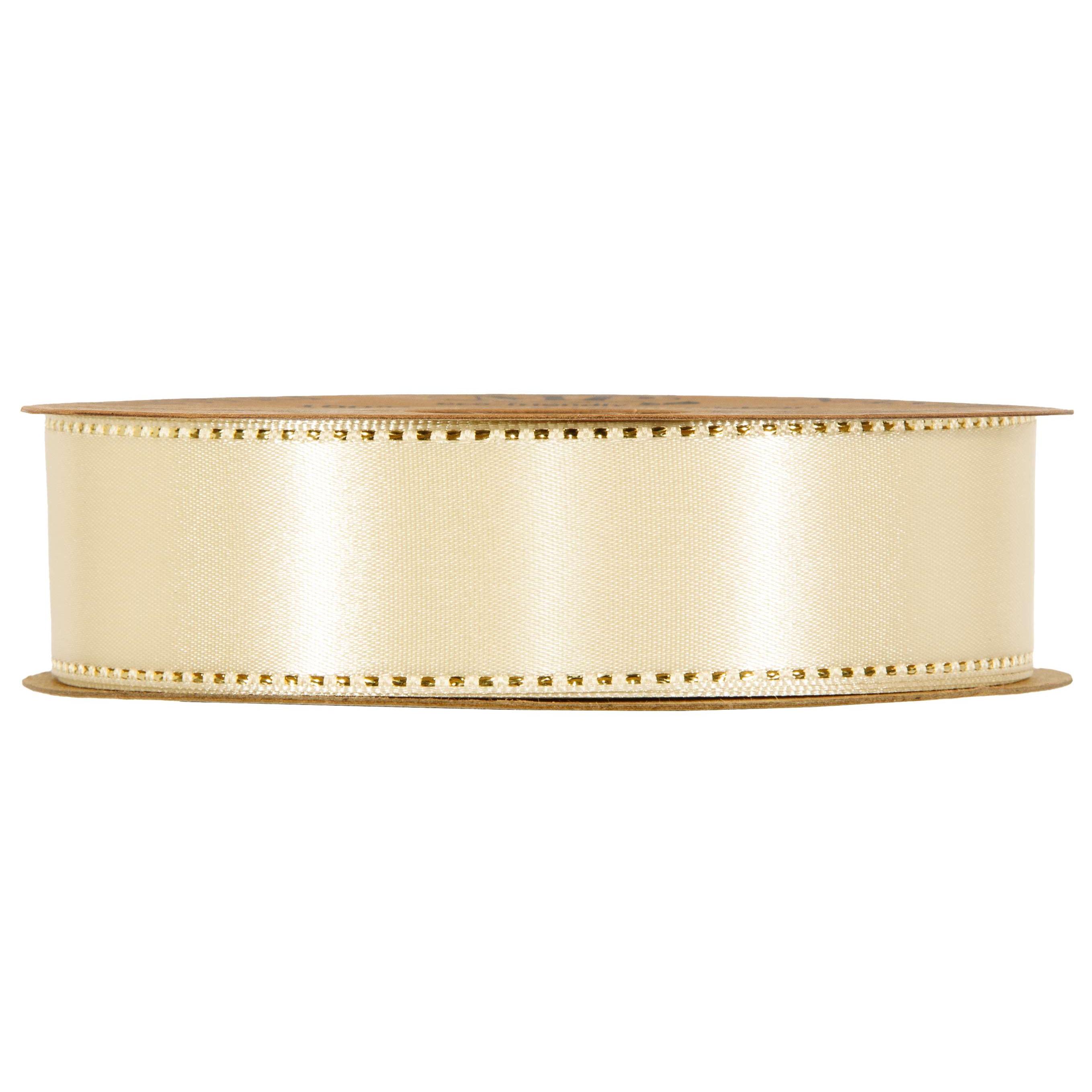 NASTRO SATINEE 25MM. 20MT. CREMA
