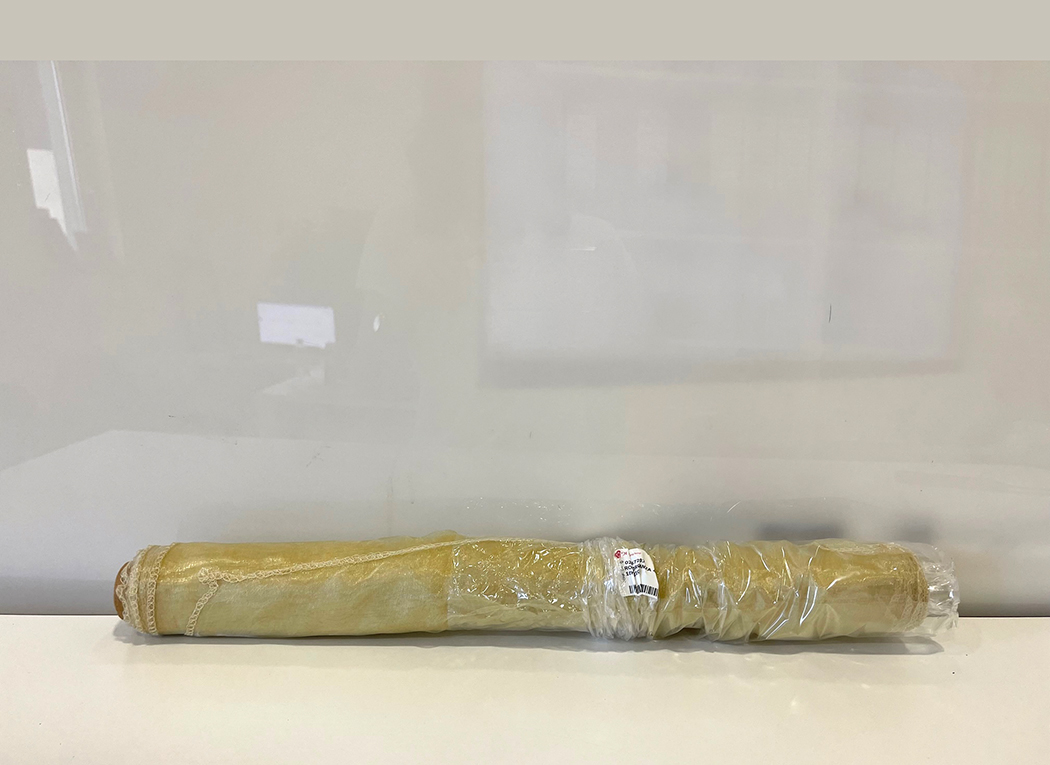 ROLLO ORGANZA 48CM. 10YD BEIGE