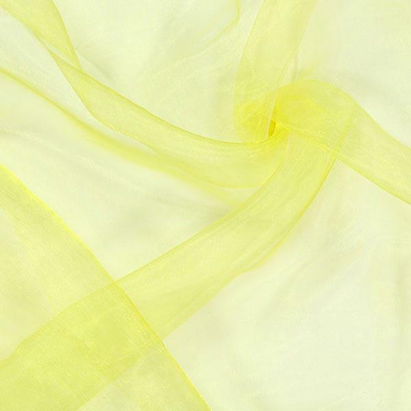 ROLLO ORGANZA 48CM. 10YD GIALLO CH.