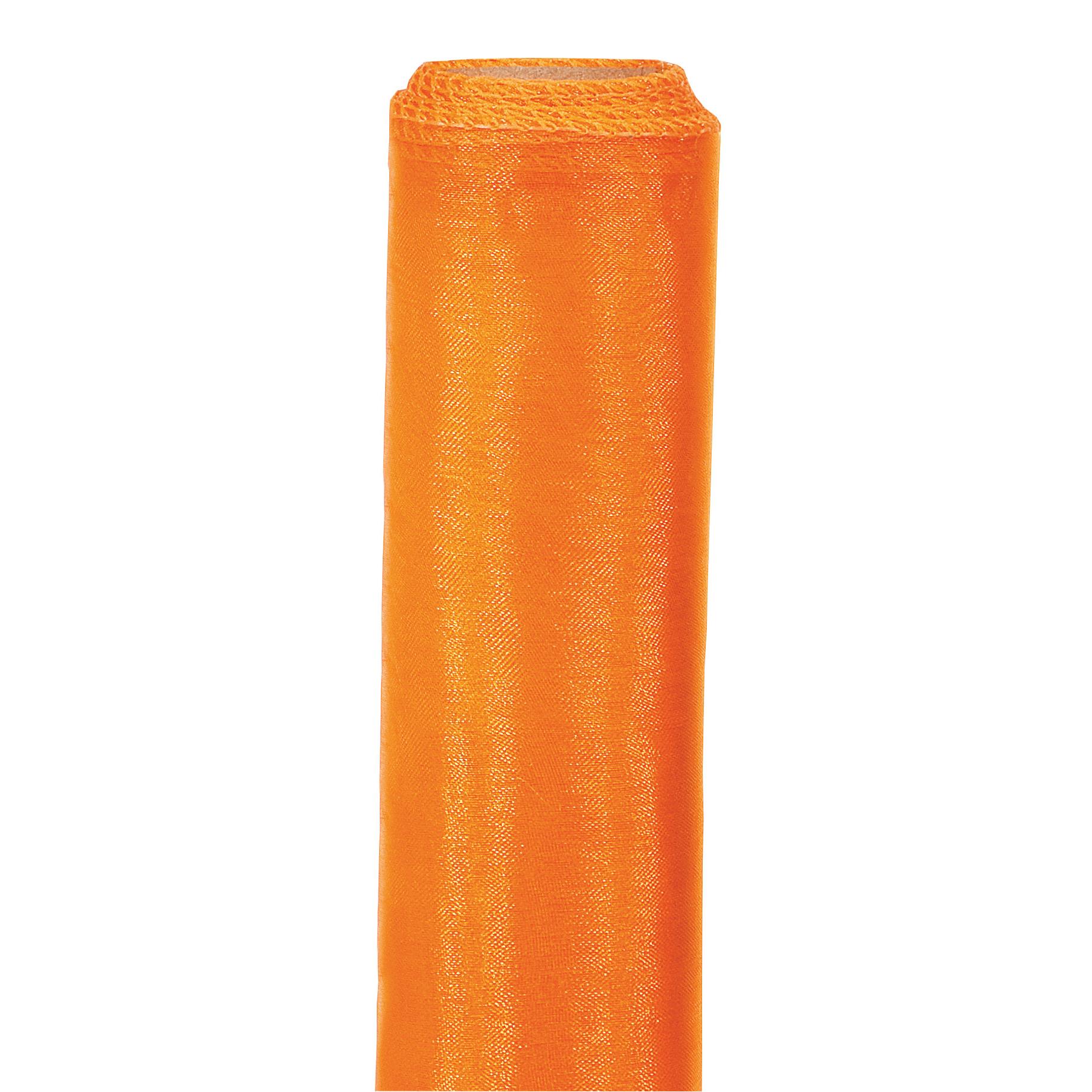 ROLLO ORGANZA 48CM. 10YD ARANCIO