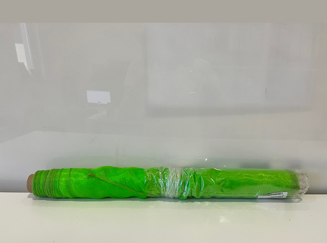 ROLLO ORGANZA 50CM. 9MT. VERDE MELA