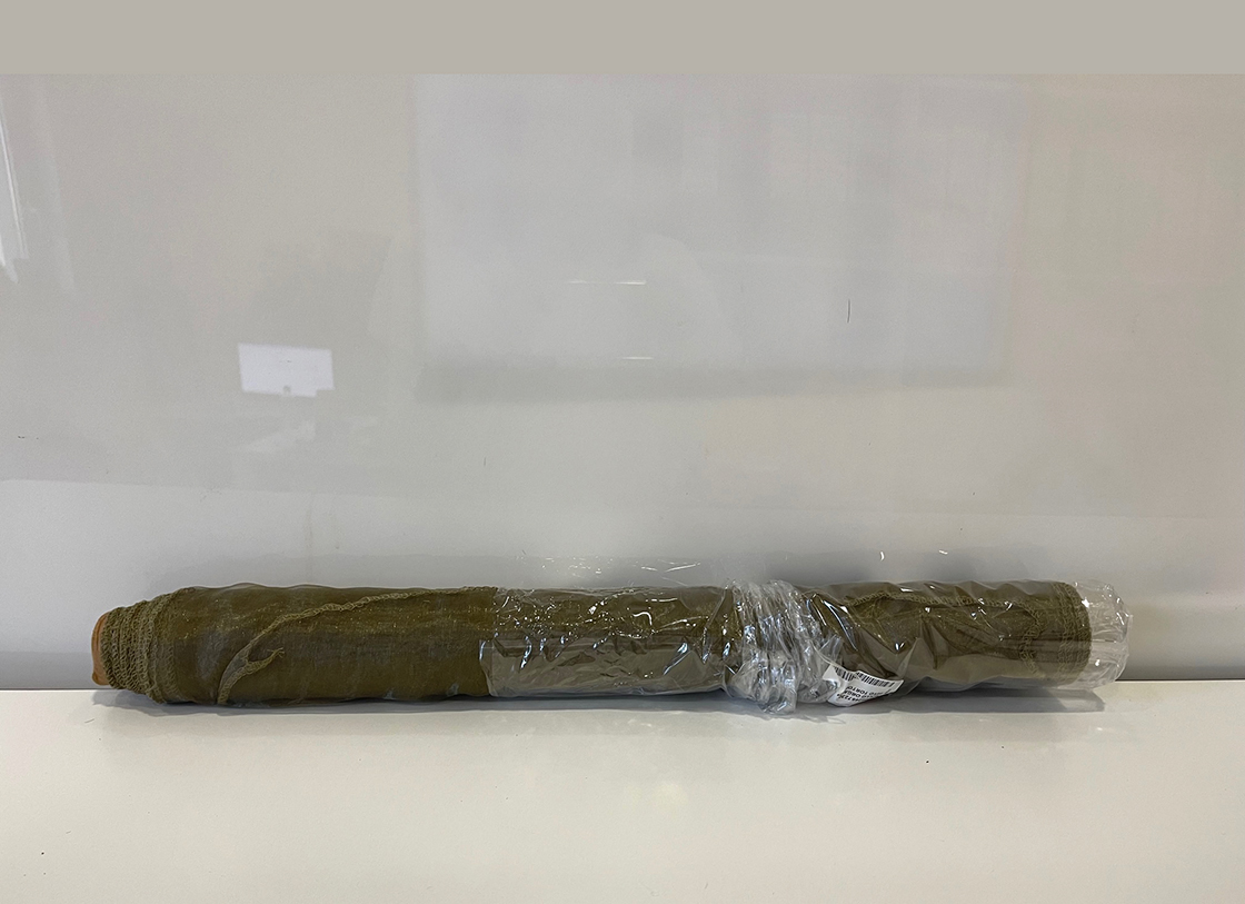 ROLLO ORGANZA 48CM. 10YD TORTORA