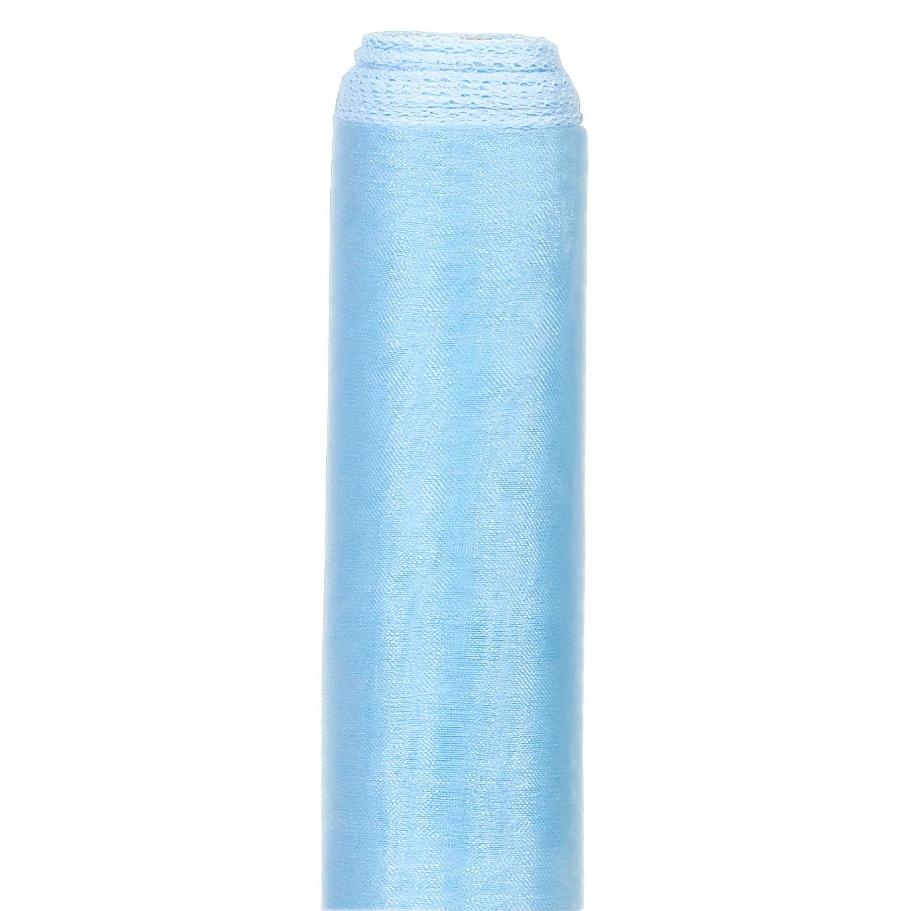 ROLLO ORGANZA 50CM. 9MT. SKY BLUE