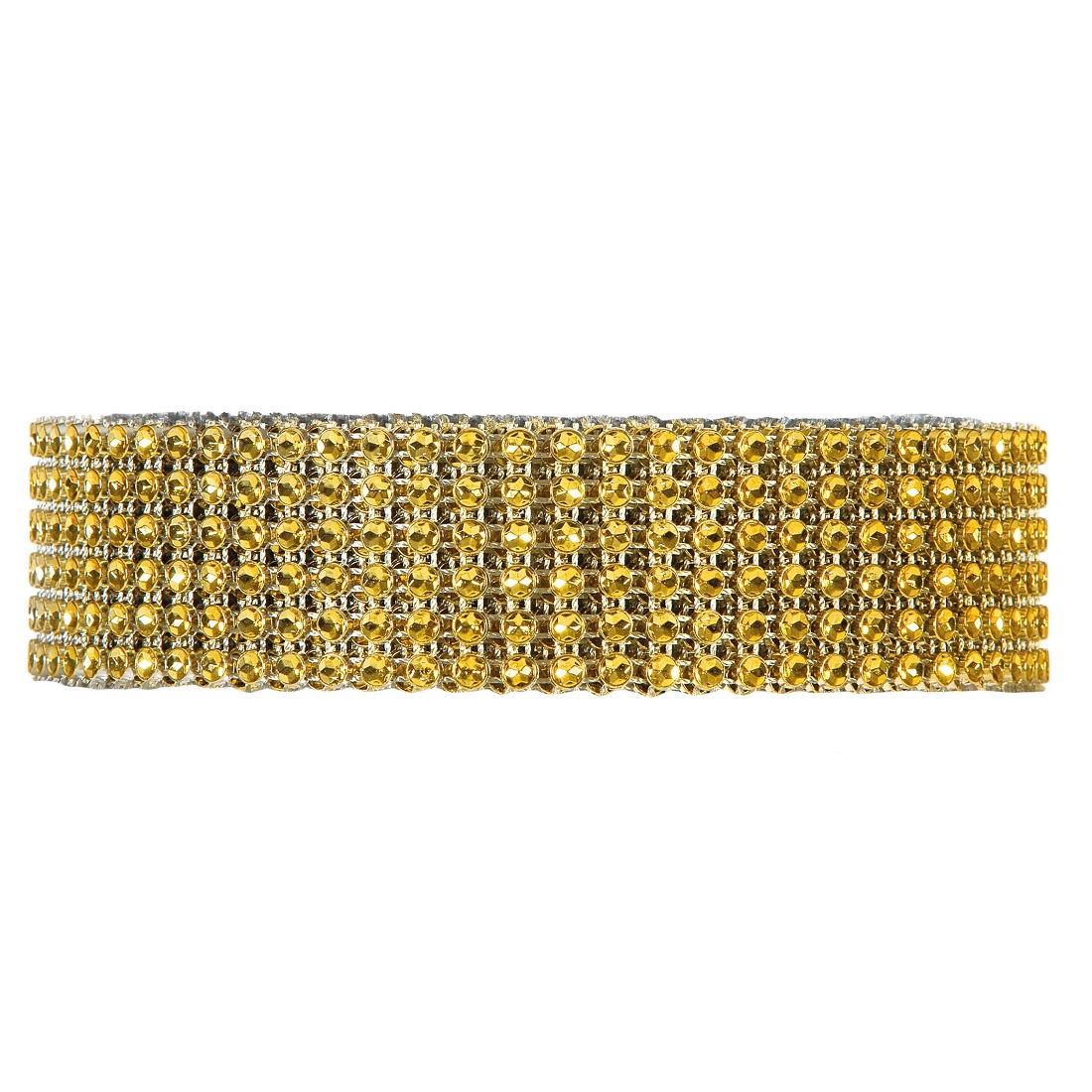 NASTRO MONILE 3CM. 9MT. 6LINEE GOLD