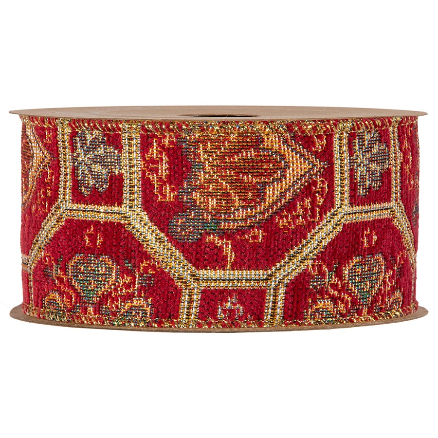 NASTRO SEVILLE 63MM. 10MT ROSSO