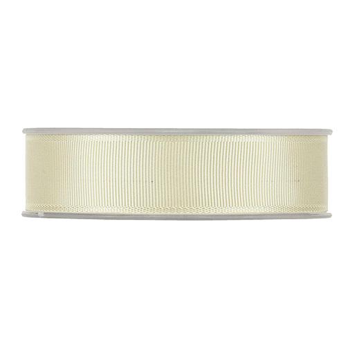 NASTRO GROS GRAIN 25MM. 20MT. CREAM