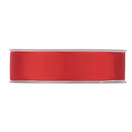 NASTRO GROS GRAIN 25MM. 20MT.ROSSO
