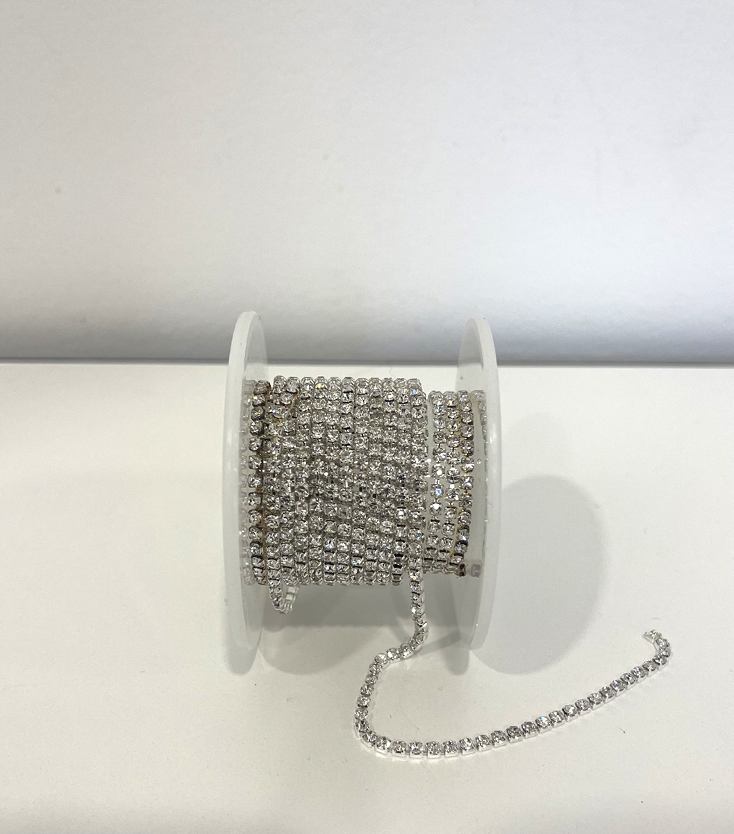 CADENTE STRASS 3,5MM.X3MT.