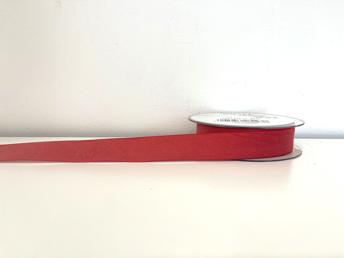 SCHICKERIA 25MM.20MT. RED