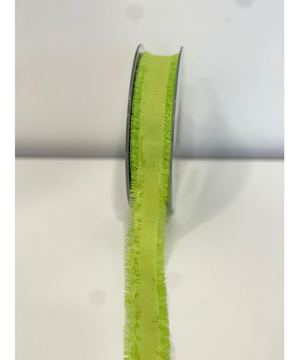 FRANSENBAND 25MM.15MT. LEMON