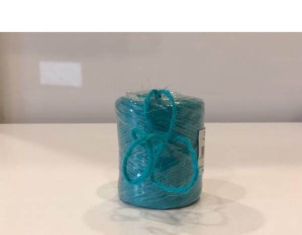 STRING JUTA 2MM. 100GR. TURCHESE