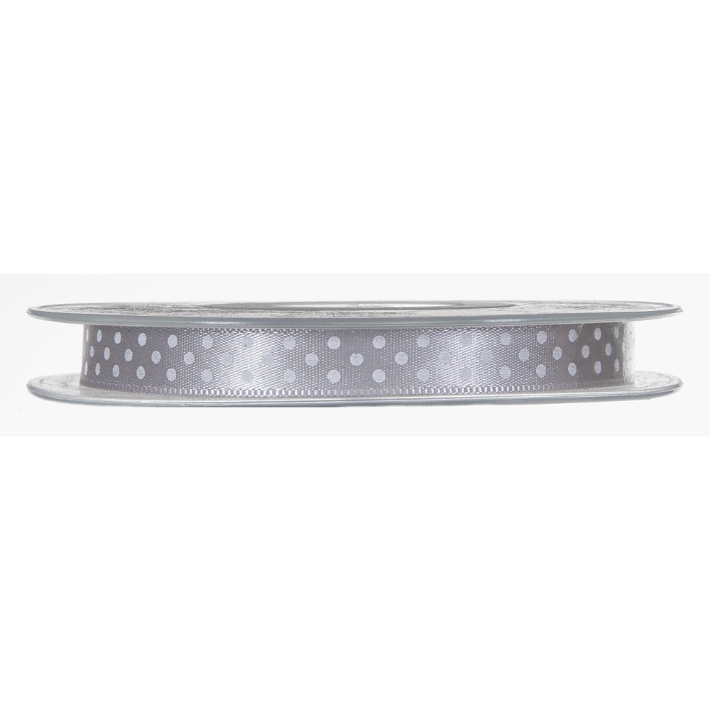 NASTRO POIS RASO 10MM.20MT.GREY
