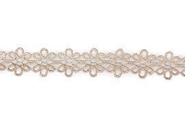 NASTRO FIORE H2,5CM. 9MT. ROSEGOLD