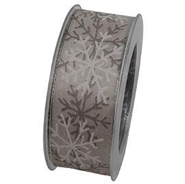 NASTRO SHINY STARS 40MM. 20MT.GREY/BROWN