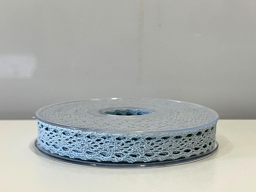 NASTRO SMALL LACE 15MM. X10MT. SKI BLUE