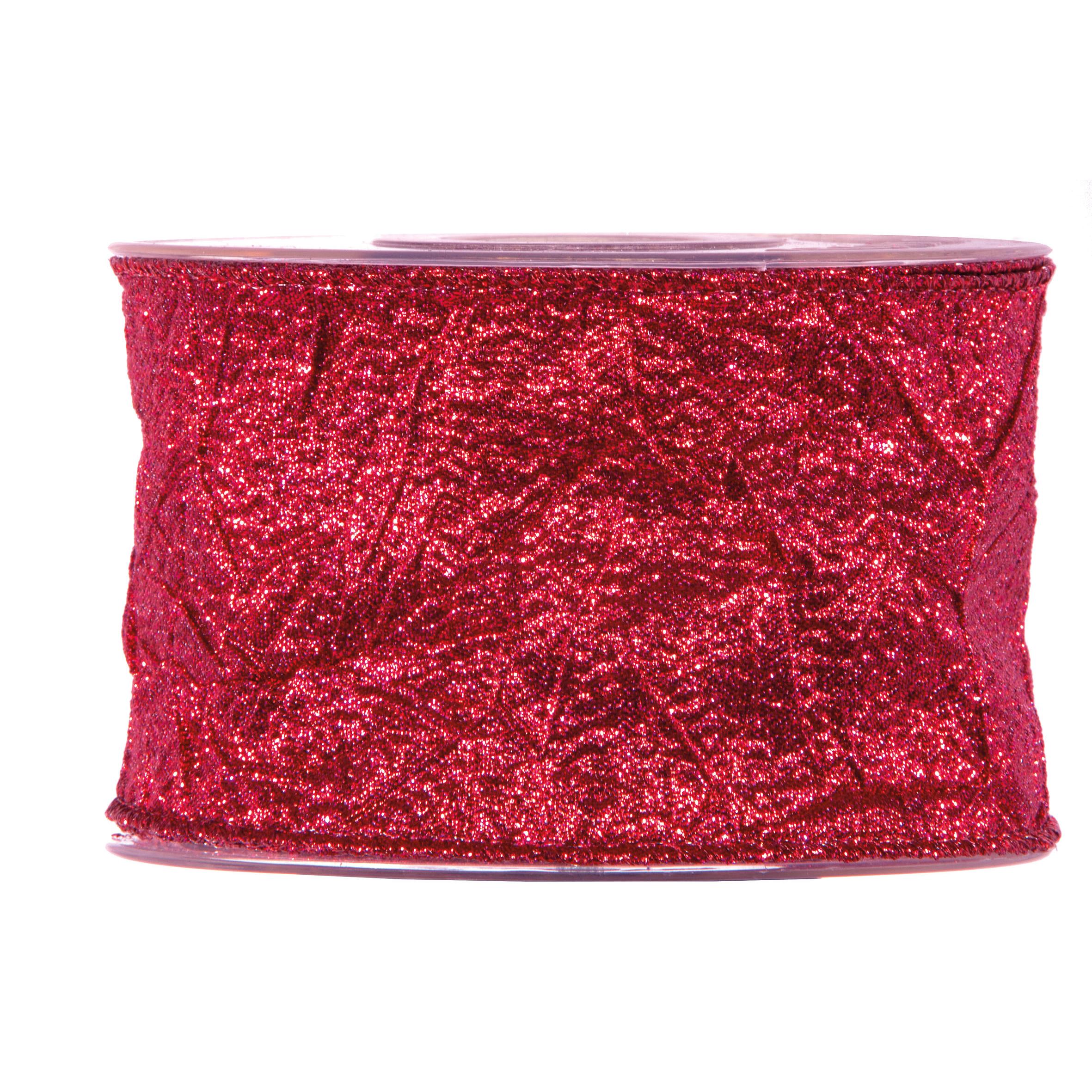 NASTRO LUXURY 63MM 10MT DK RED