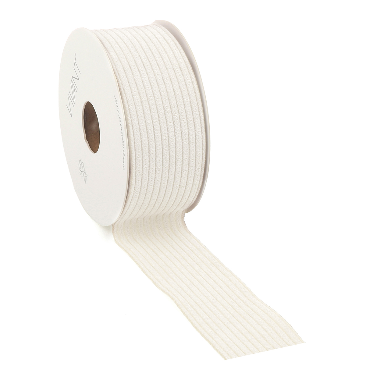 NASTRO CORDUROY 40MM. 8MT. IVORY