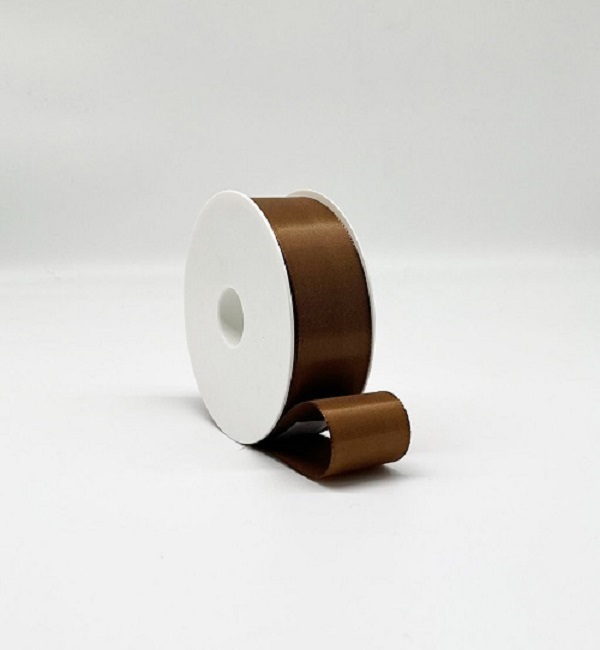 NASTRO TAFFETAS 40MM. 50MT. MARRONE