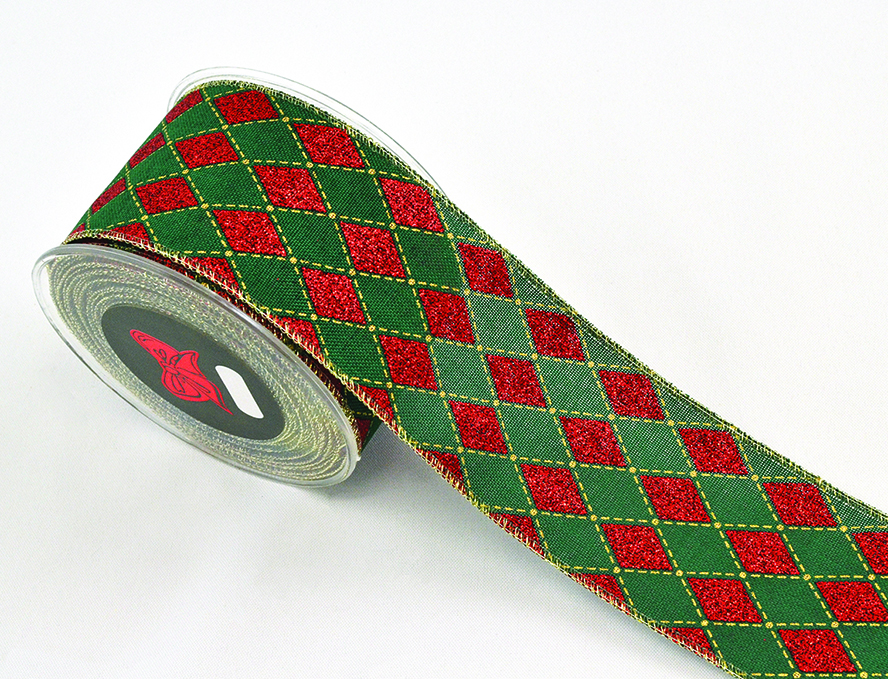 NASTRO HARLEQUIN STRASS 6,7CM. X9MT.