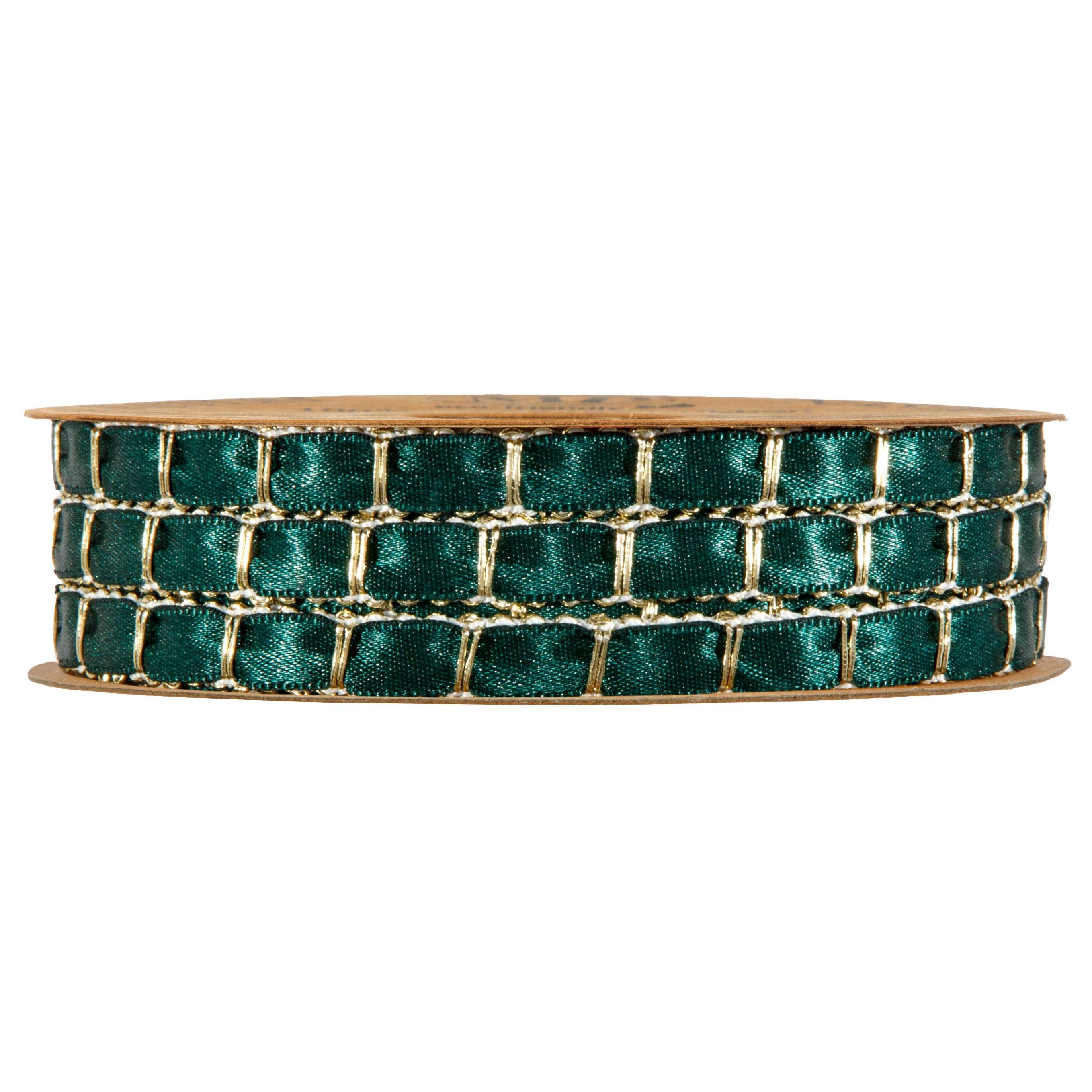 NASTRO JADE 7MM. 10MT. DK GREEN