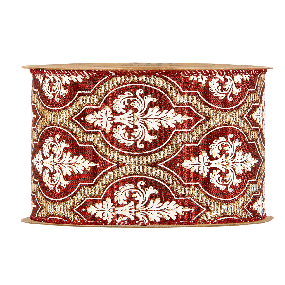 NASTRO LILY 63MM. 10MT. BORDEAUX