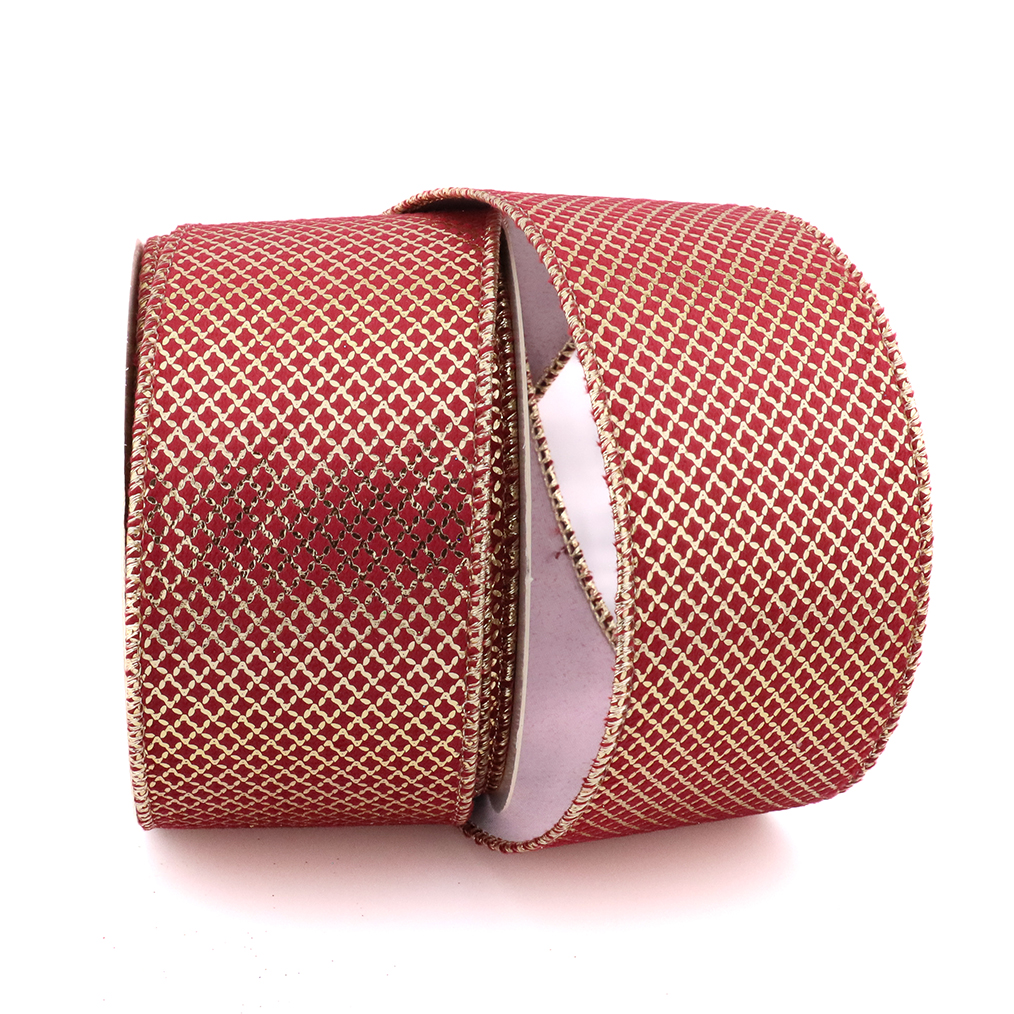 NASTRO GINEVRA 40MM. 10MT. BORDEAUX