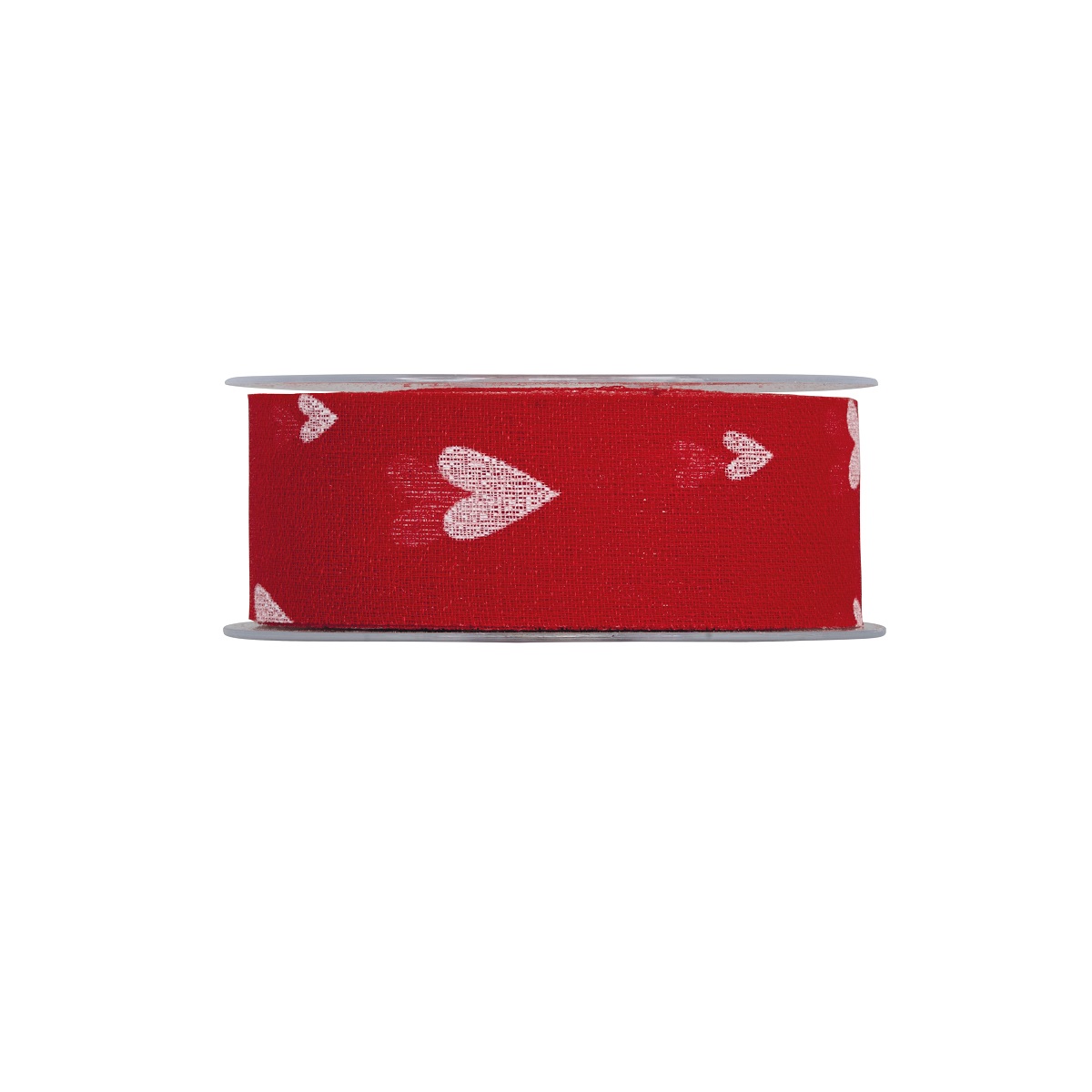 NASTRO LINO CUORI 40MM. 20MT.