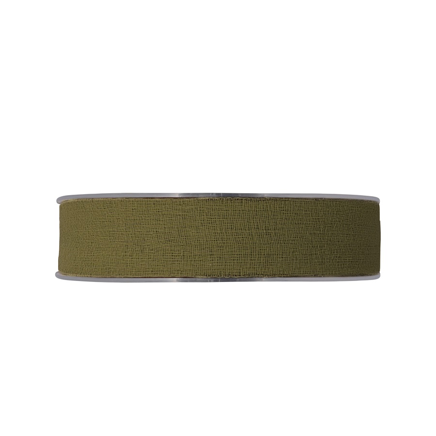NASTRO LINO 25MM. X25MT. OLIVA