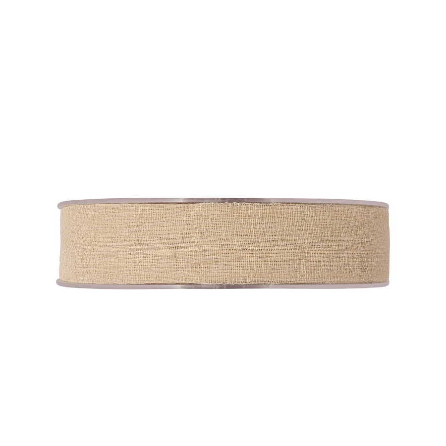 NASTRO LINO 25MM. X25MT. NATURALE